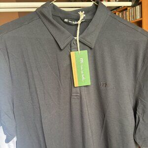 Travis Mathew Gray - Eco Collection Golf Polo - NWT - XXL